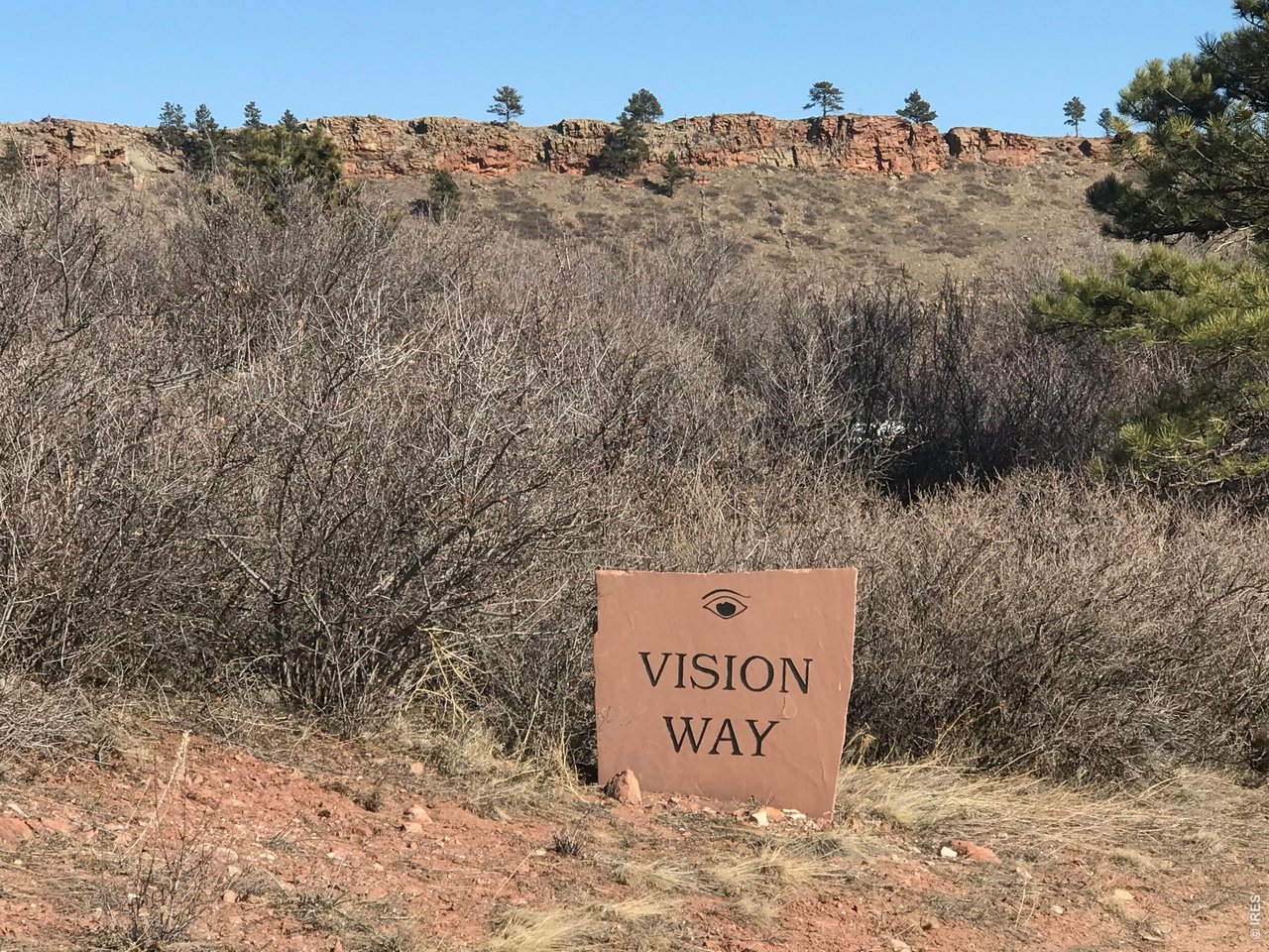 1115 Vision Way Lyons, CO 80540 - Photo 5 of 19 a view of a sign of under a tree