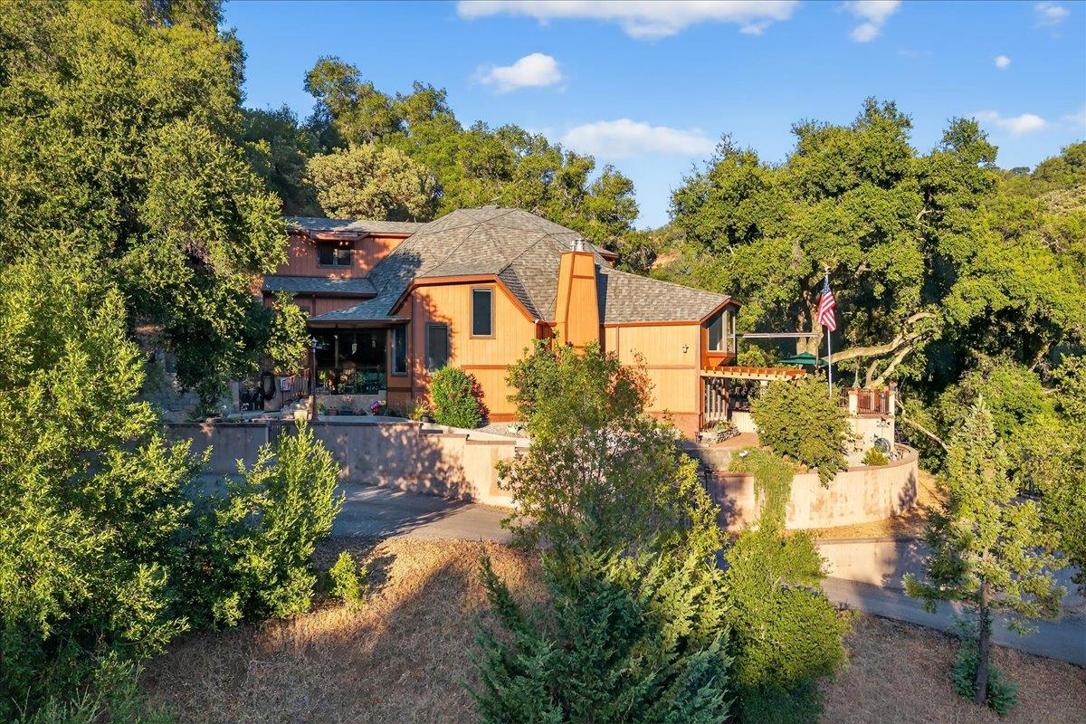 5224 Twin Falls Road Morgan Hill, CA 95037 - Photo 7 of 111 a view of a house with a yard and garden