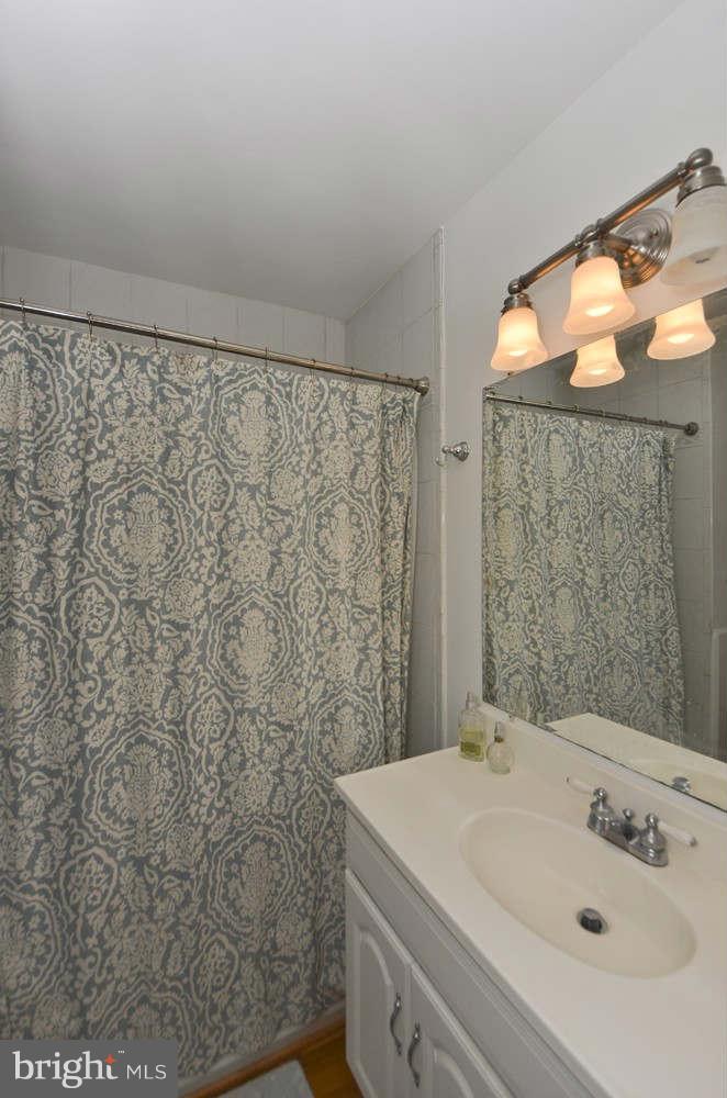 3020 Military Road Arlington, VA 22207 - Photo 11 of 26 a bathroom with a sink and a mirror