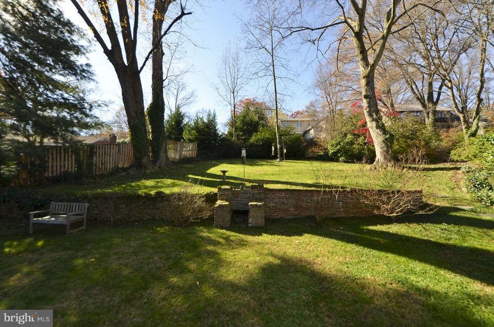 3020 Military Road Arlington, VA 22207 - Photo 24 of 26 a backyard of a house with lots of green space