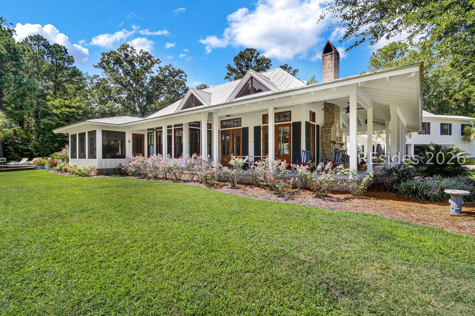 165 Golda Drive Ridgeland, SC 29936 - Photo 52 of 100 Wrap around Porch with Fireplace