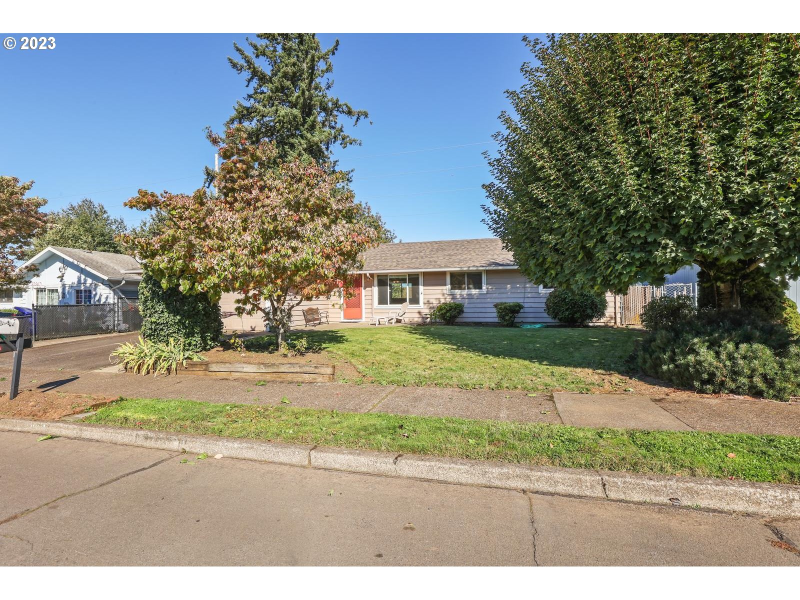 23921 Southeast Oak Street Gresham, OR 97030 - Photo 4 of 46 a view of road and yard