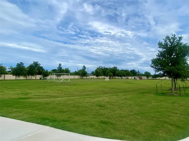 a view of building with outdoor space