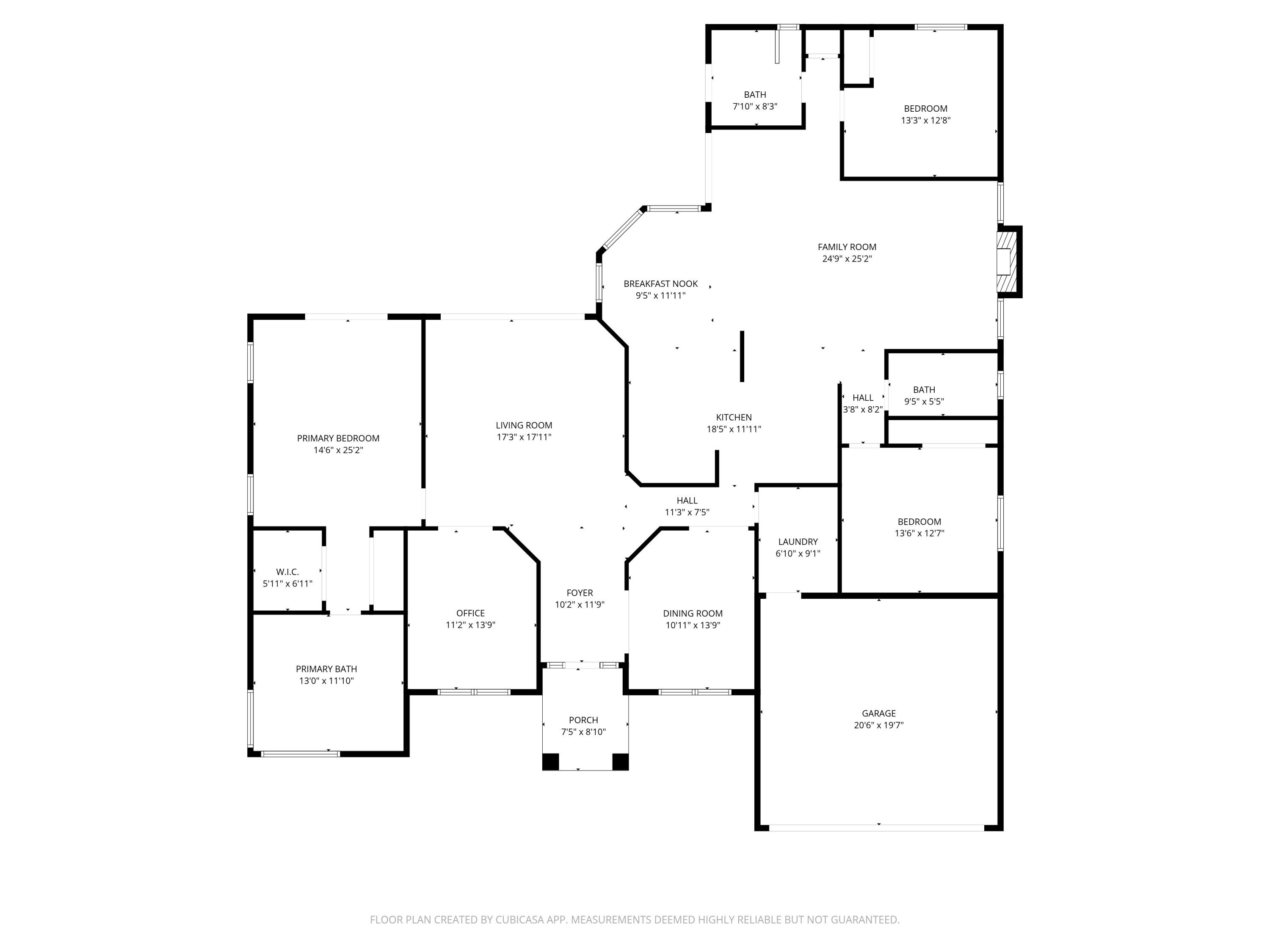 6725 Katherine Road West Palm Beach, FL 33413 - Photo 54 of 54 2D Floor Plan for 6725 Katherine Road