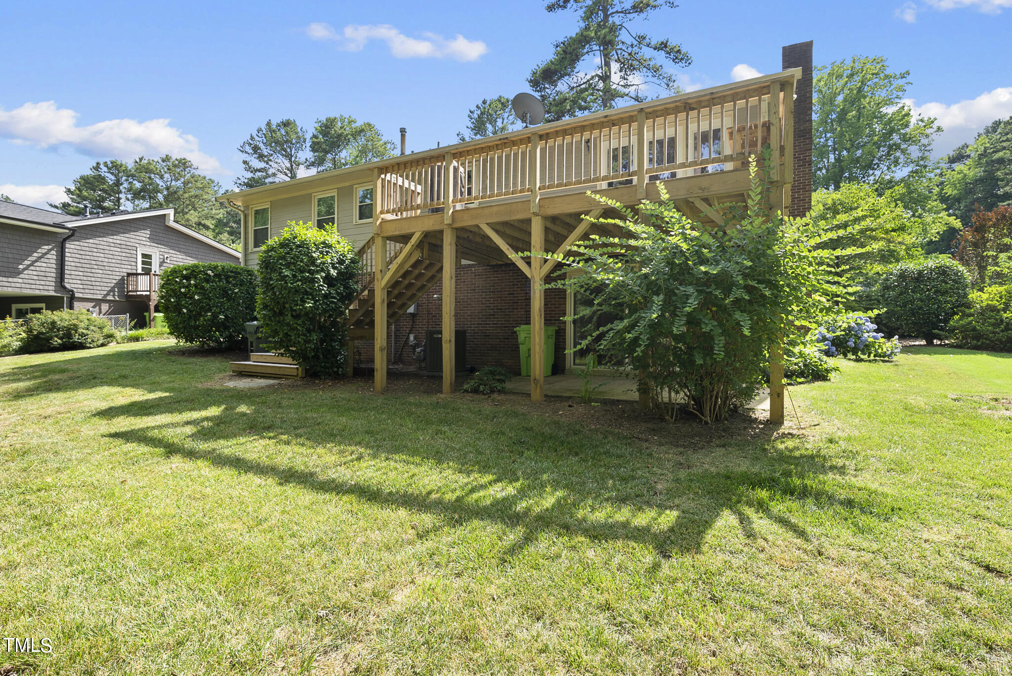 5213 Old Forge Circle Raleigh, NC 27609 - Photo 11 of 37 a view of a back yard