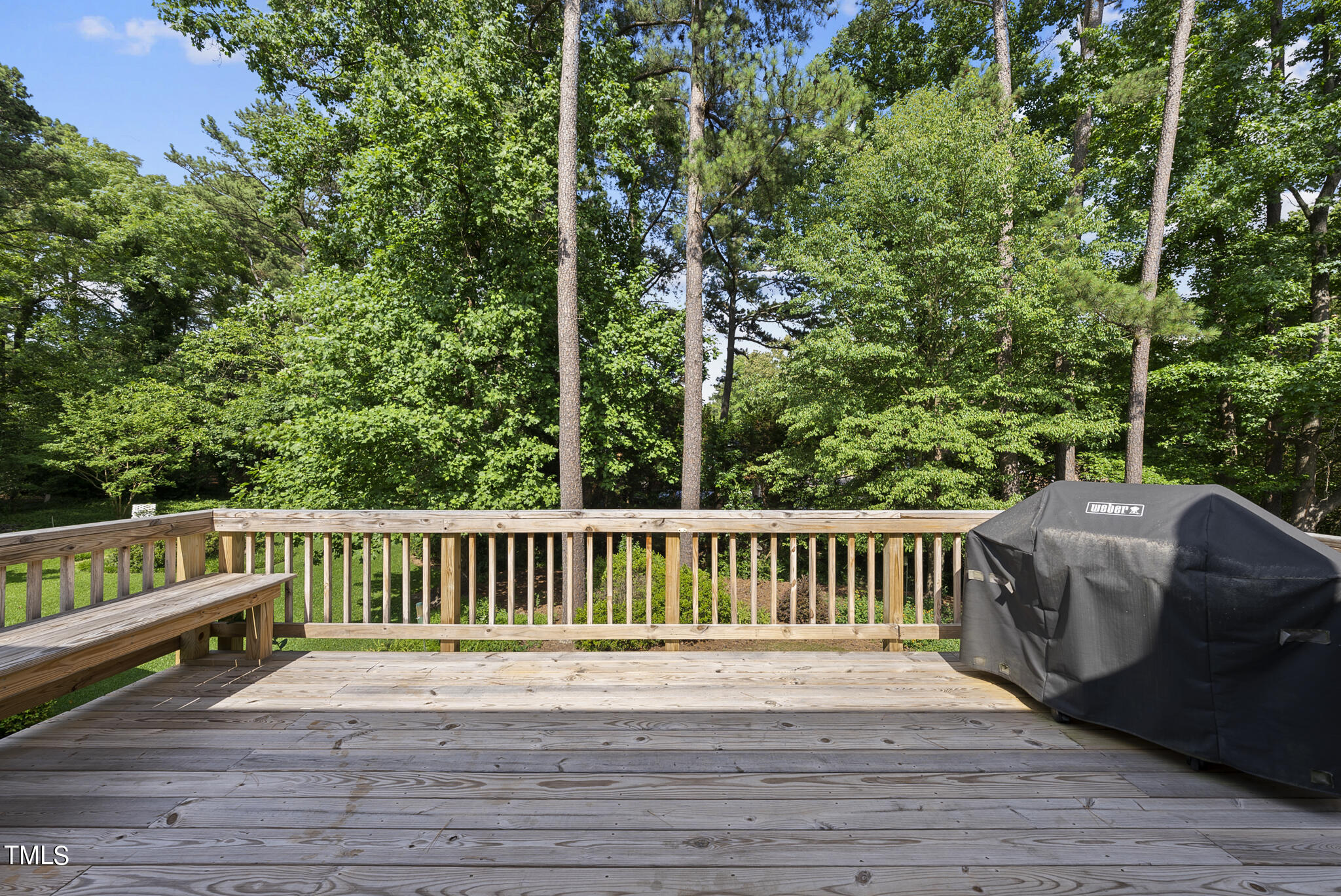 5213 Old Forge Circle Raleigh, NC 27609 - Photo 13 of 37 a view of porch with a bench