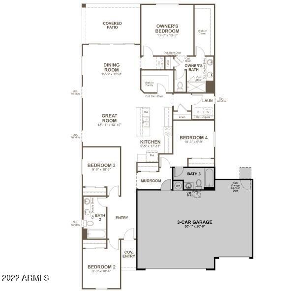 735 West Racine Drive Casa Grande, AZ 85122 - Photo 3 of 3 Floorplan_Jasper
