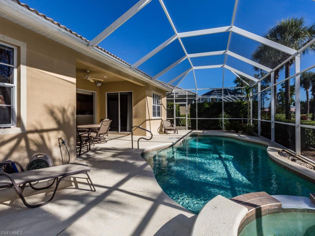 20117 Seadale Court Estero, FL 33928 - Photo 14 of 35 a view of a backyard with sitting area and furniture