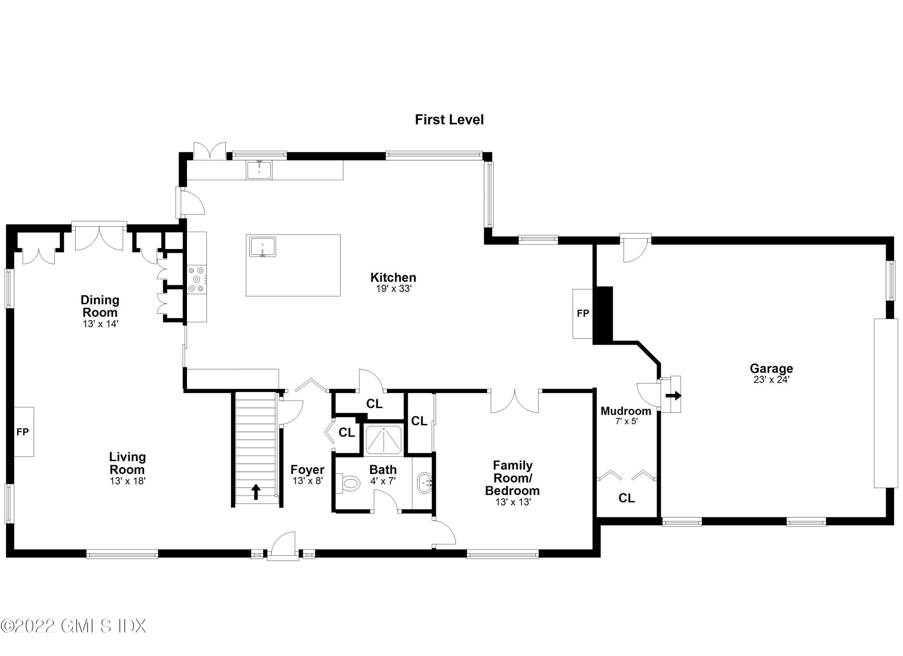 47 Druid Lane Riverside, CT 06878 - Photo 27 of 29 a picture of a floor plan