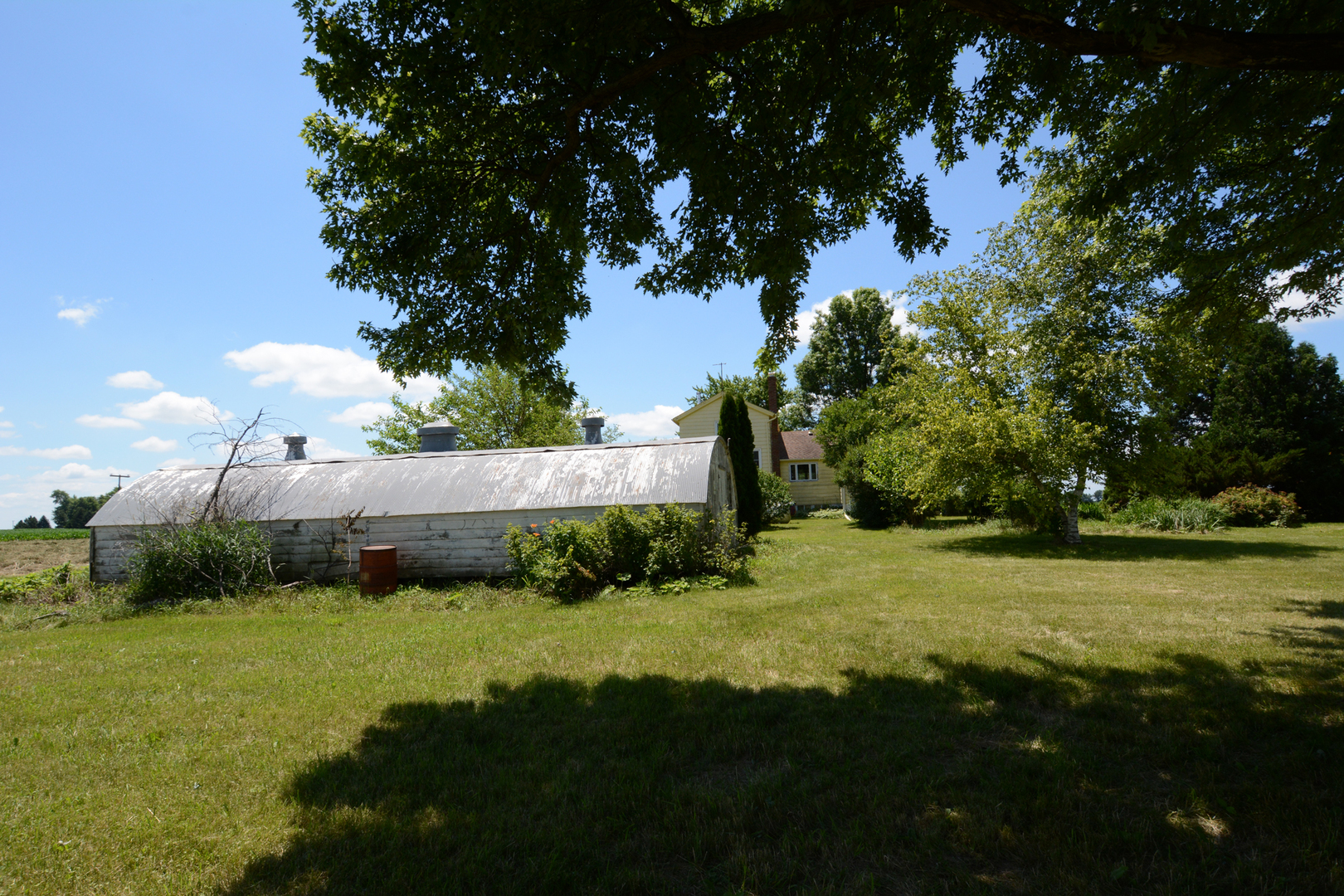 6115 South University Road Shabbona, IL 60550 - Photo 4 of 37 a view of an outdoor space and yard