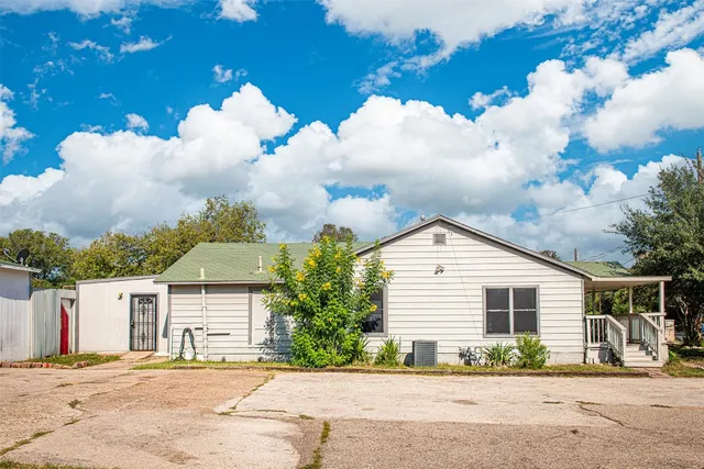 a car parked in a garage