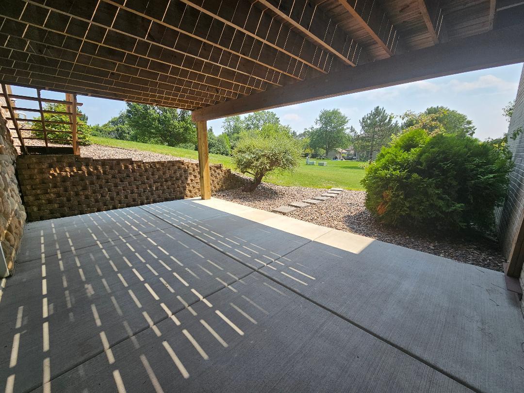 145 Victoria Circle Union Grove, WI 53182 - Photo 62 of 68 Walk-Out Basement Doors to Patio