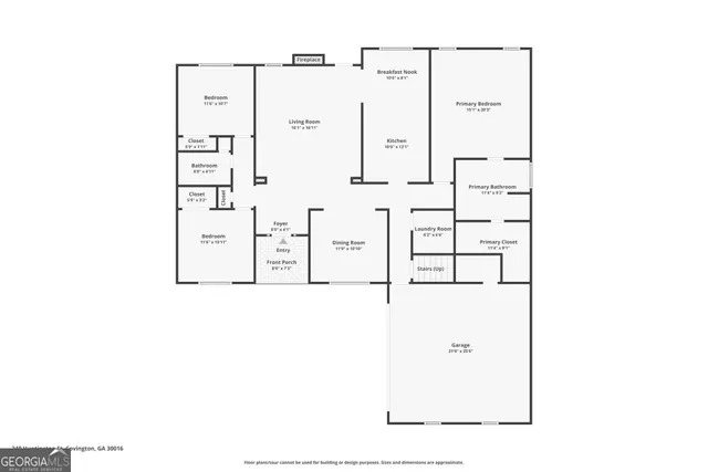 $335,000 | 240 Huntington Street, Covington, GA 30016