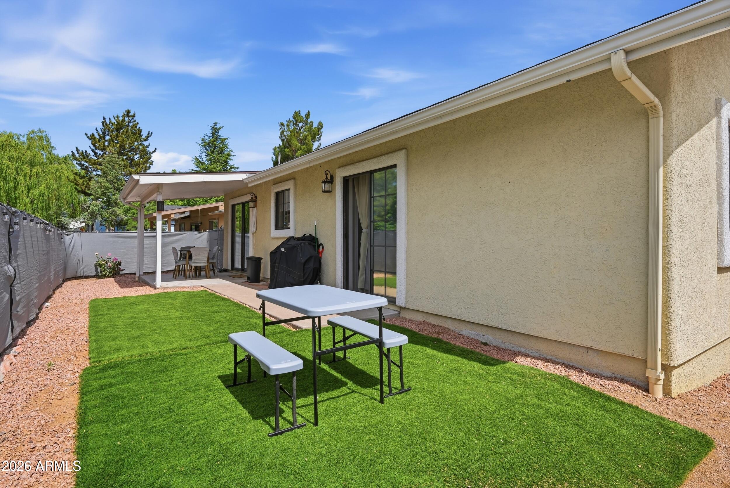 905 West Prairie Road Payson, AZ 85541 - Photo 28 of 38 a house view with a garden space