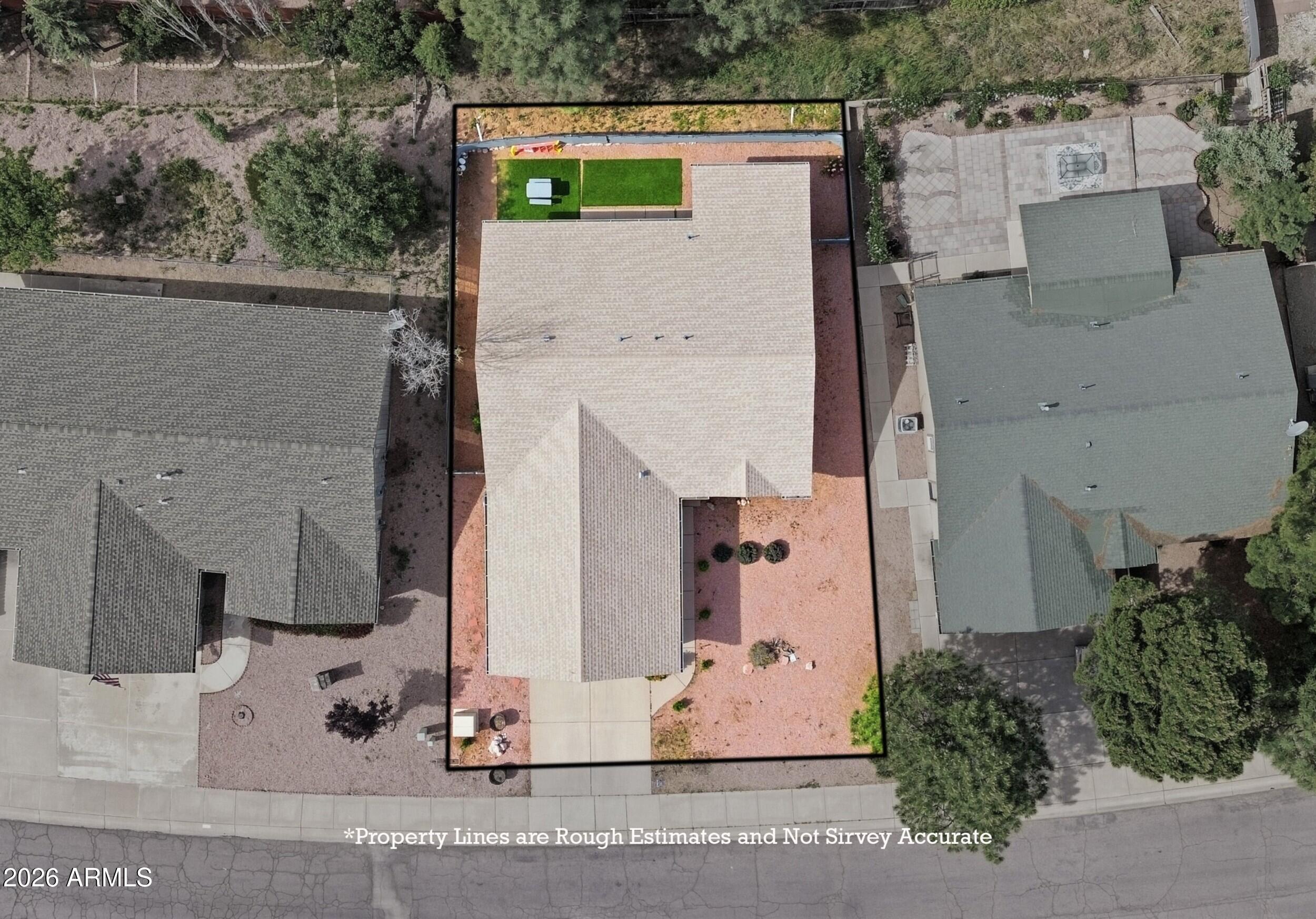 905 West Prairie Road Payson, AZ 85541 - Photo 29 of 38 an aerial view of a house
