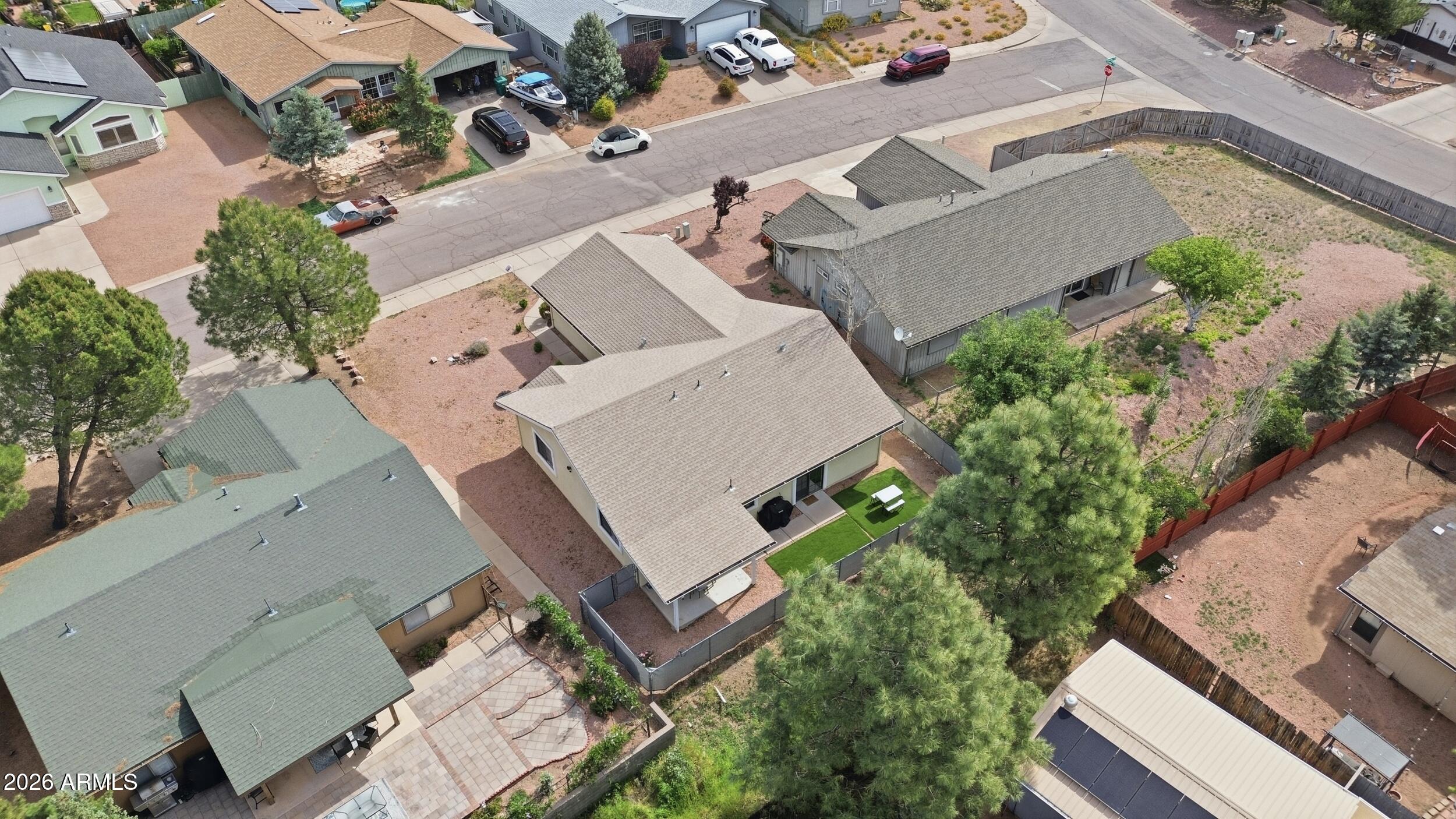 905 West Prairie Road Payson, AZ 85541 - Photo 32 of 38 an aerial view of a house