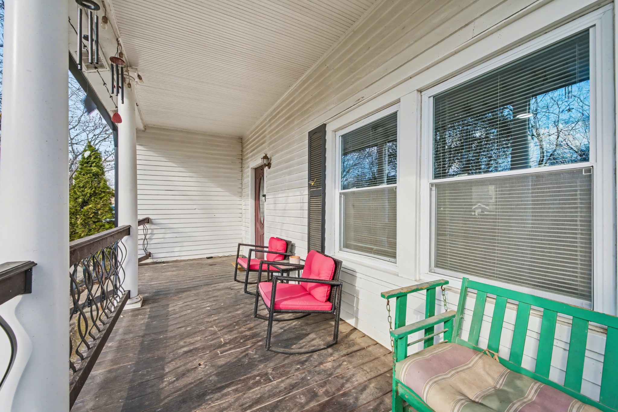 116 Tracy Academy Street Charlotte, TN 37036 - Photo 4 of 36 a view of a porch with furniture
