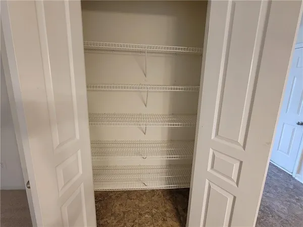 a view of walk in closet