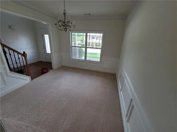 a view of livingroom with window