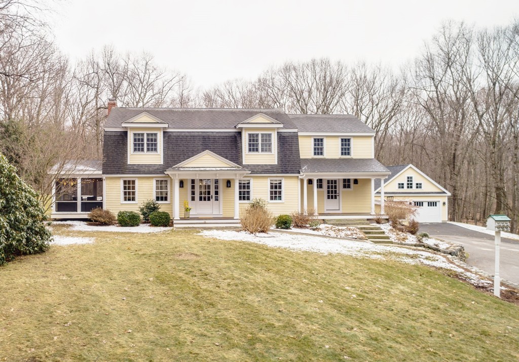 42 Oak Hill Road Harvard, MA 01451 - Photo 1 of 30 a front view of a house with a yard