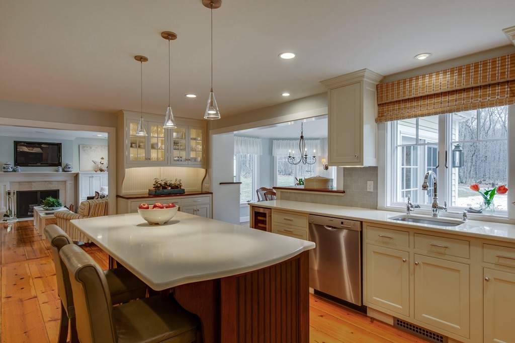 42 Oak Hill Road Harvard, MA 01451 - Photo 14 of 30 a large kitchen with sink a counter space appliances and cabinets