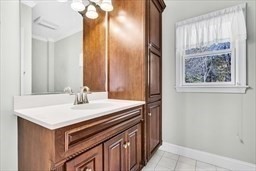 16 County Street Foxboro, MA 02035 - Photo 17 of 33 a kitchen that has a sink and a table in it