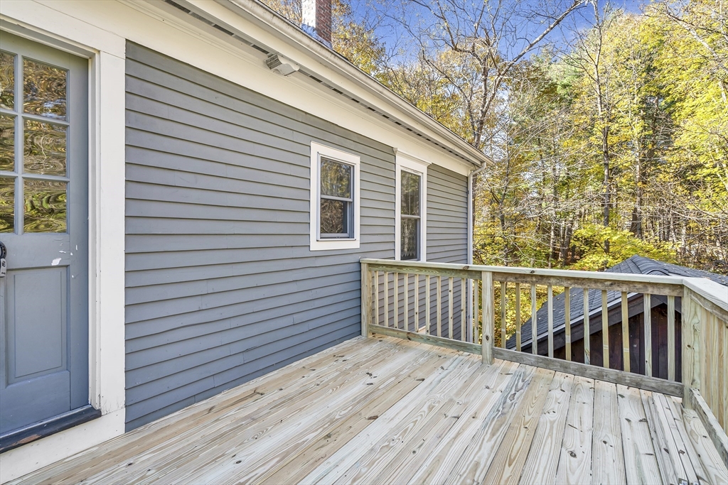 16 County Street Foxboro, MA 02035 - Photo 31 of 33 a view of a wooden deck