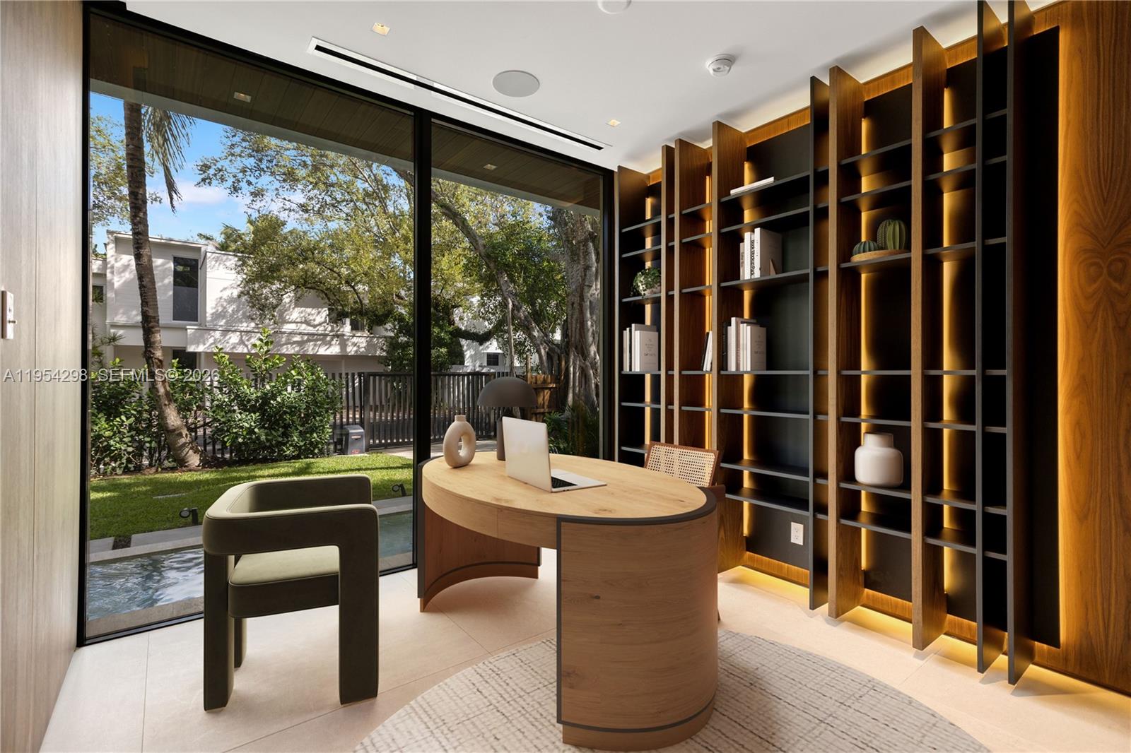 3210 Coacoochee Street Miami, FL 33133 - Photo 6 of 29 a view of a dining room with furniture window and wooden floor