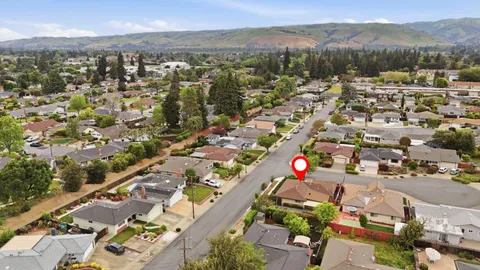 an aerial view of city