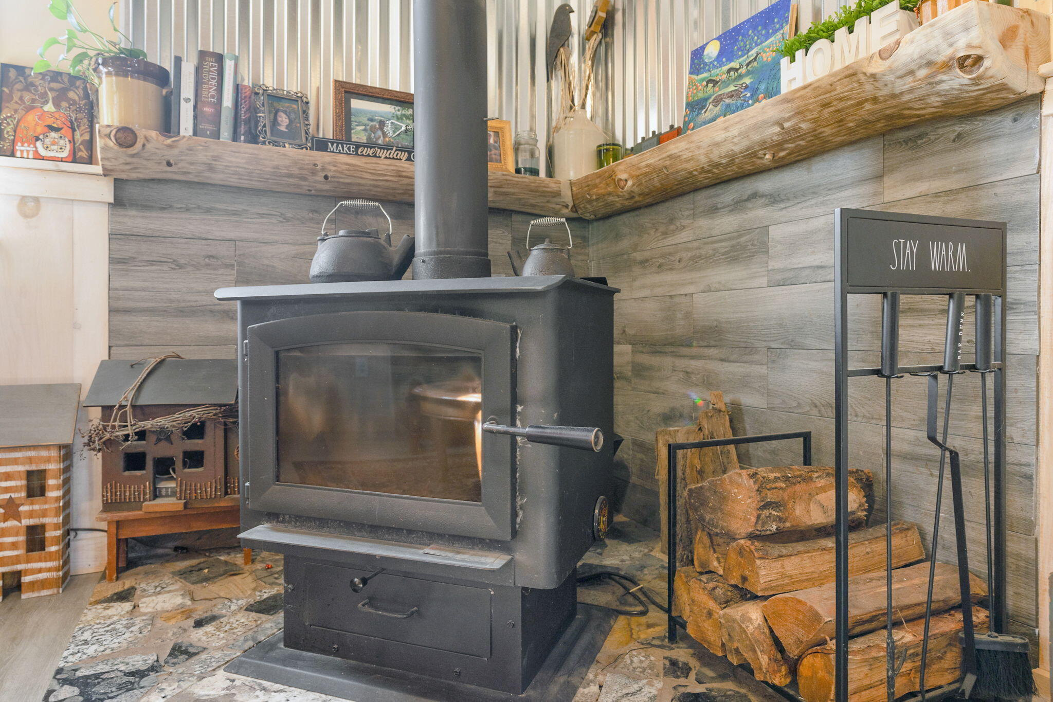 353 Lambs Mill Road Naples, ME 04055 - Photo 27 of 60 Hearth & Wood Stove
