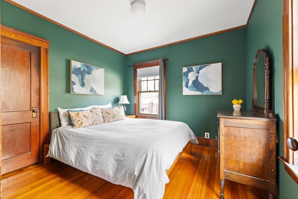 20 Marion Street Natick, MA 01760 - Photo 23 of 39 a bedroom with a bed and a window