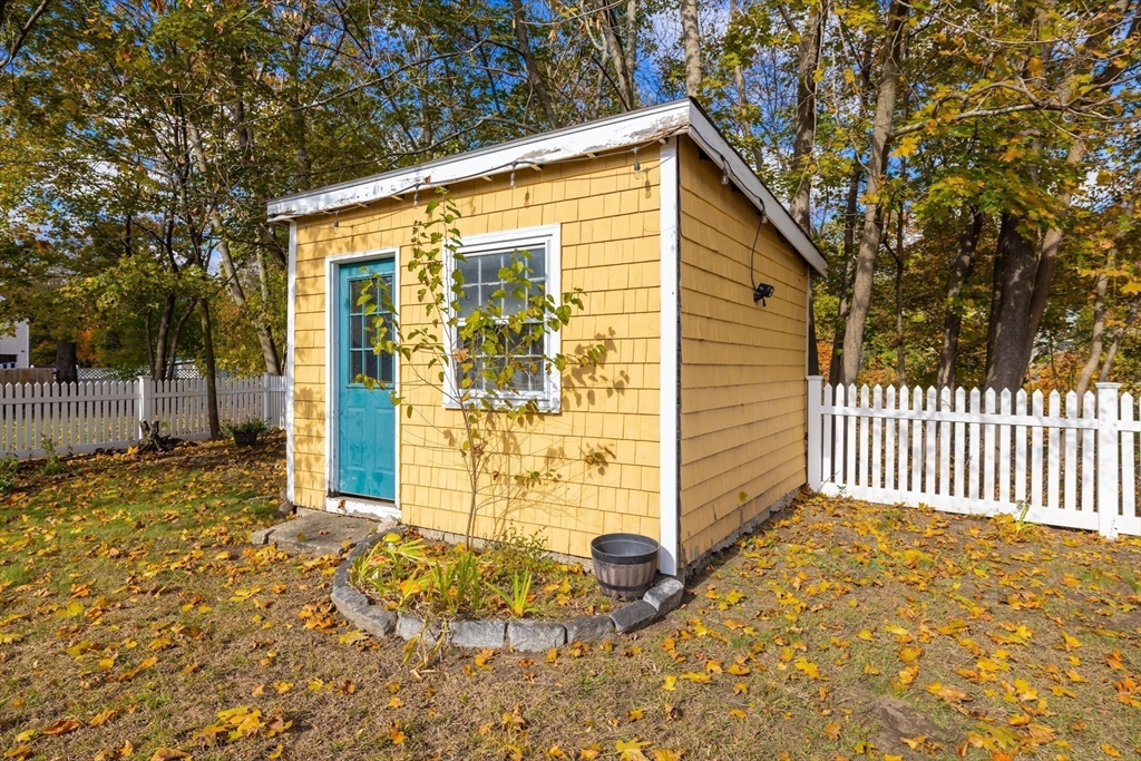 20 Marion Street Natick, MA 01760 - Photo 35 of 39 a view of a porch with a backyard