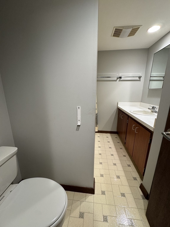 445 Old Stone Brook, Unit 445 Acton, MA 01718 - Photo 13 of 16 a bathroom with a sink and a toilet