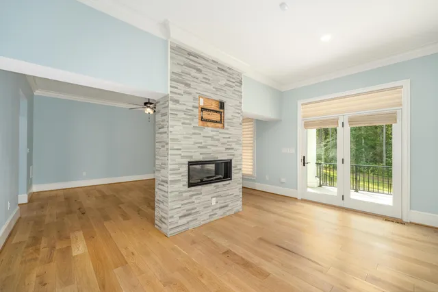 a view of a kitchen with electric appliances