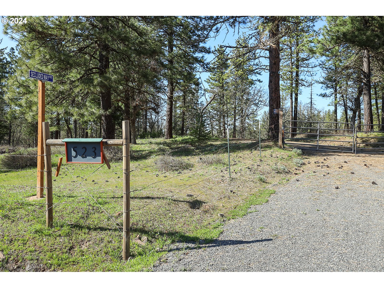 Secluded Way, Unit 4 Lyle, WA 98635 - Photo 2 of 19 a view of a backyard of the house