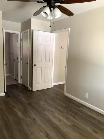 wooden floor in an empty room