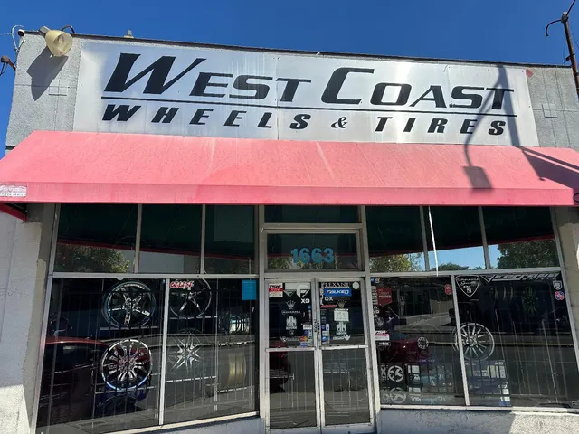 a front view of a building with glass windows