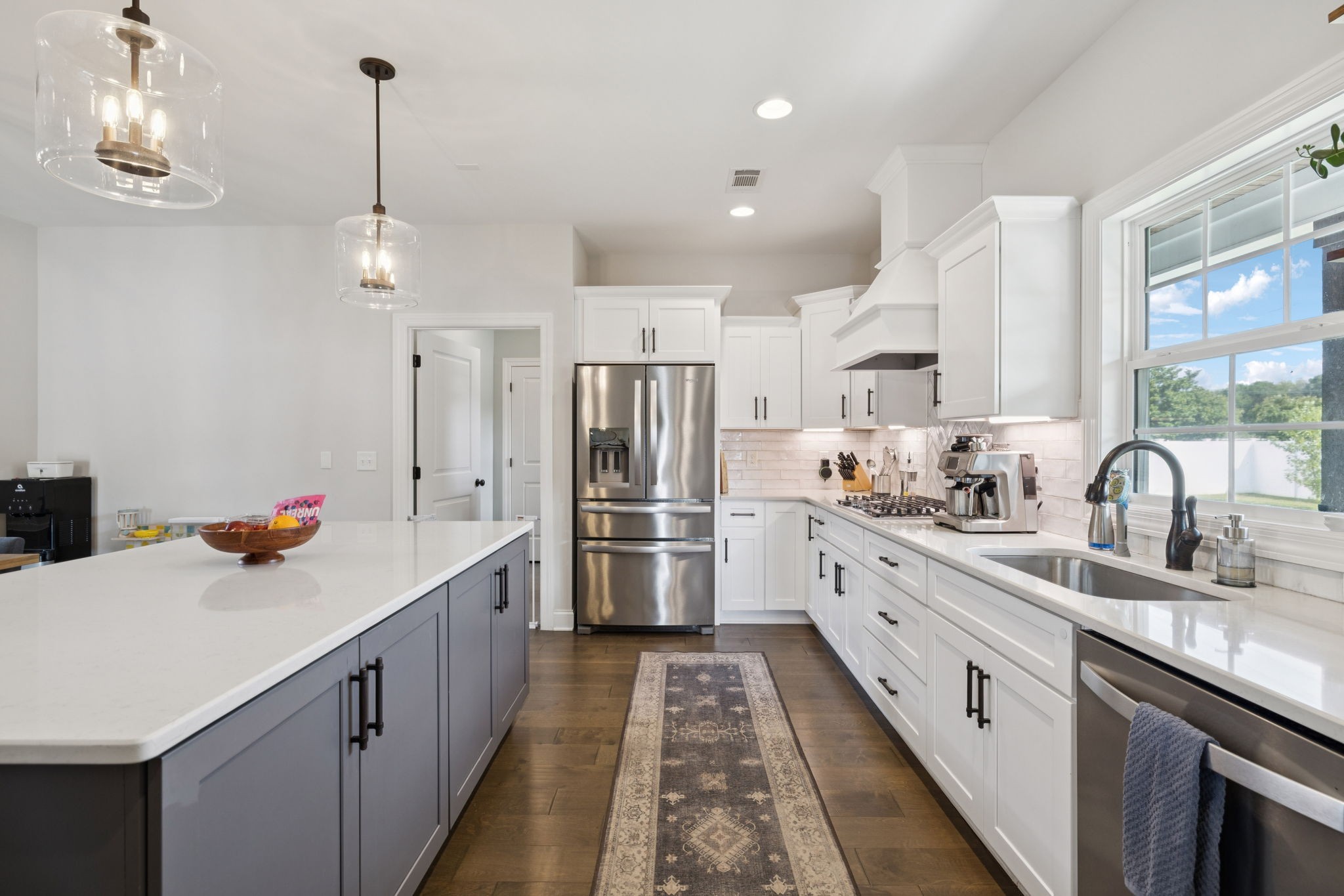 2022 Trout Trail Murfreesboro, TN 37129 - Photo 12 of 44 a kitchen with stainless steel appliances a sink stove and refrigerator