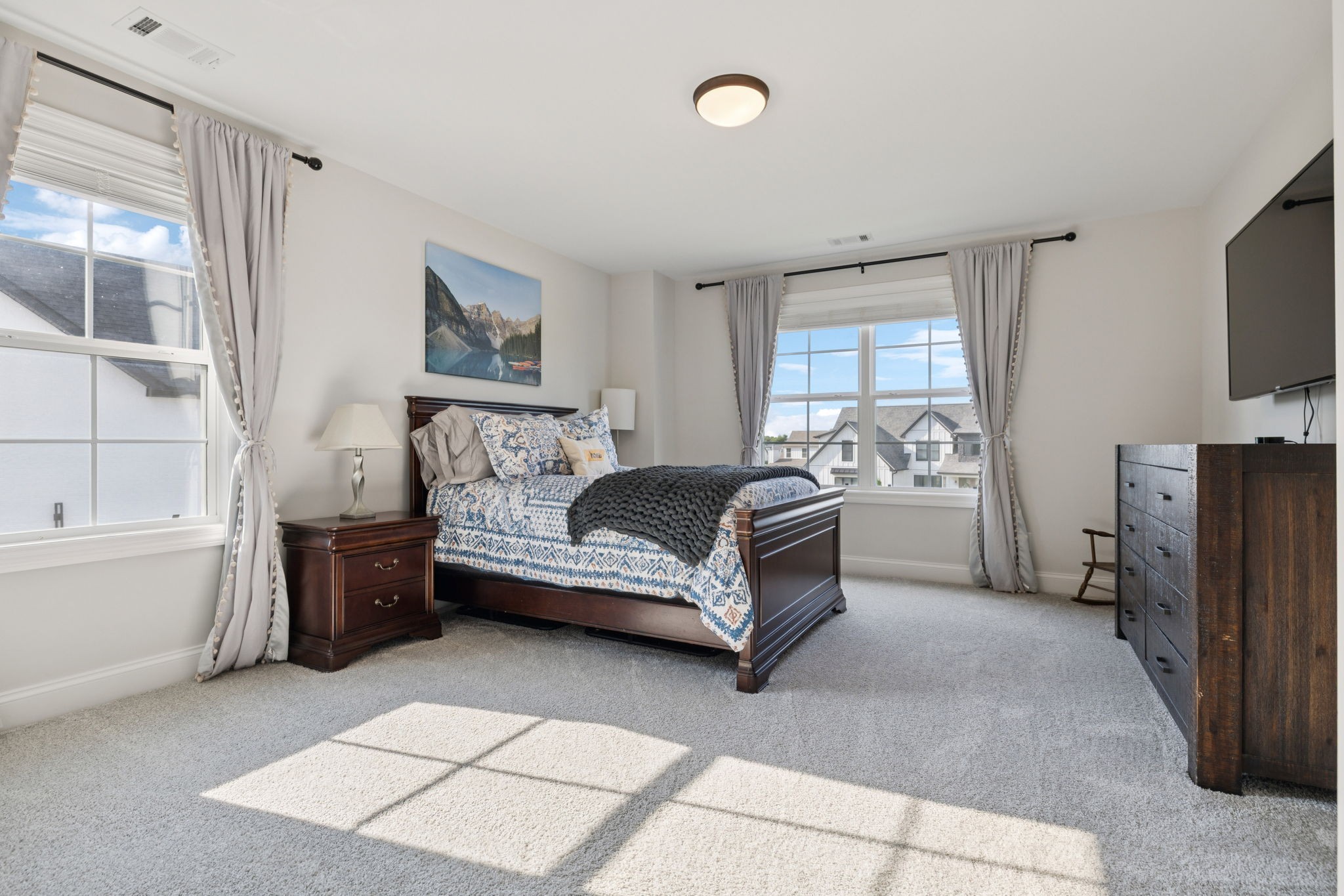 2022 Trout Trail Murfreesboro, TN 37129 - Photo 28 of 44 a bedroom with a bed couch and a window