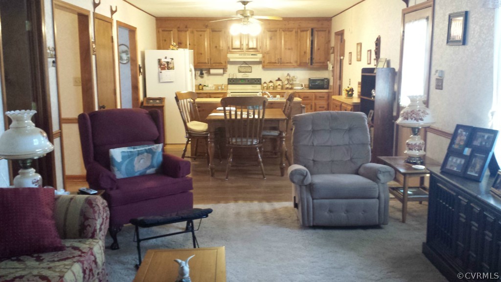 10944 Green Bay Road Rice, VA 23966 - Photo 3 of 15 a living room with furniture and a large window