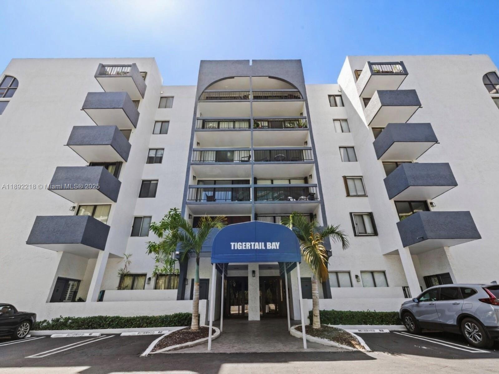 front view of a building with a street