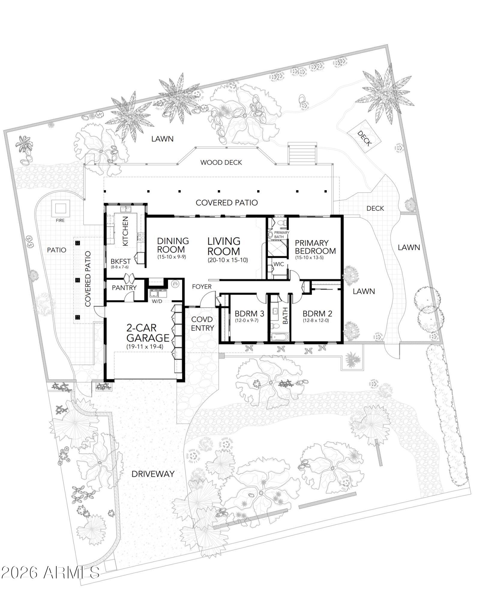 9640 North 18th Street Phoenix, AZ 85020 - Photo 8 of 51 Site Plan