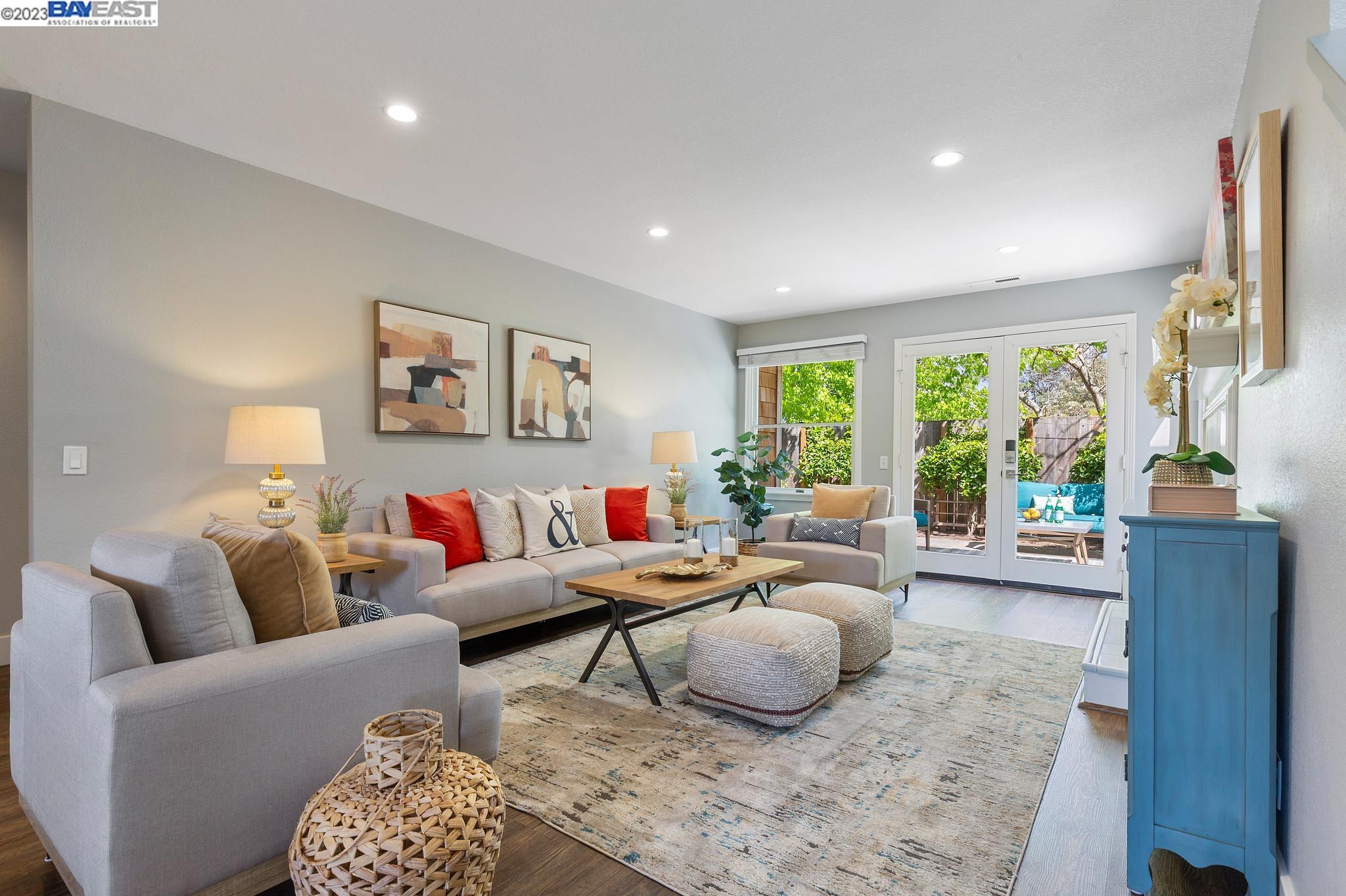 641 Centre Court Alameda, CA 94502 - Photo 1 of 1 a living room with furniture and a large window