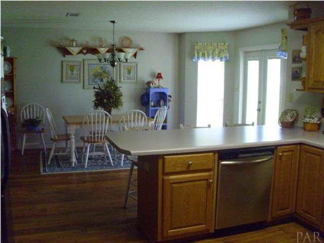 4538 Watermill Road Jay, FL 32565 - Photo 3 of 12 dining area off of kitchen
