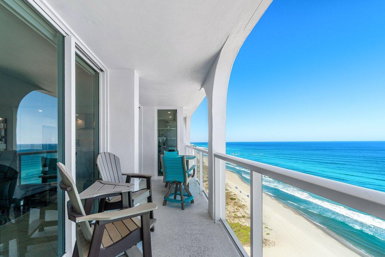 a workspace with furniture and wooden floor