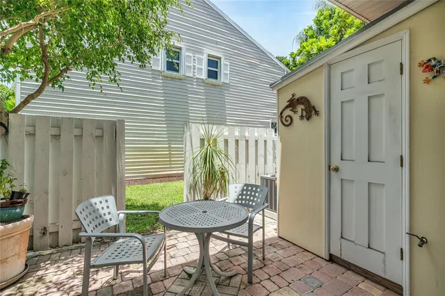 a view of a backyard with of the house