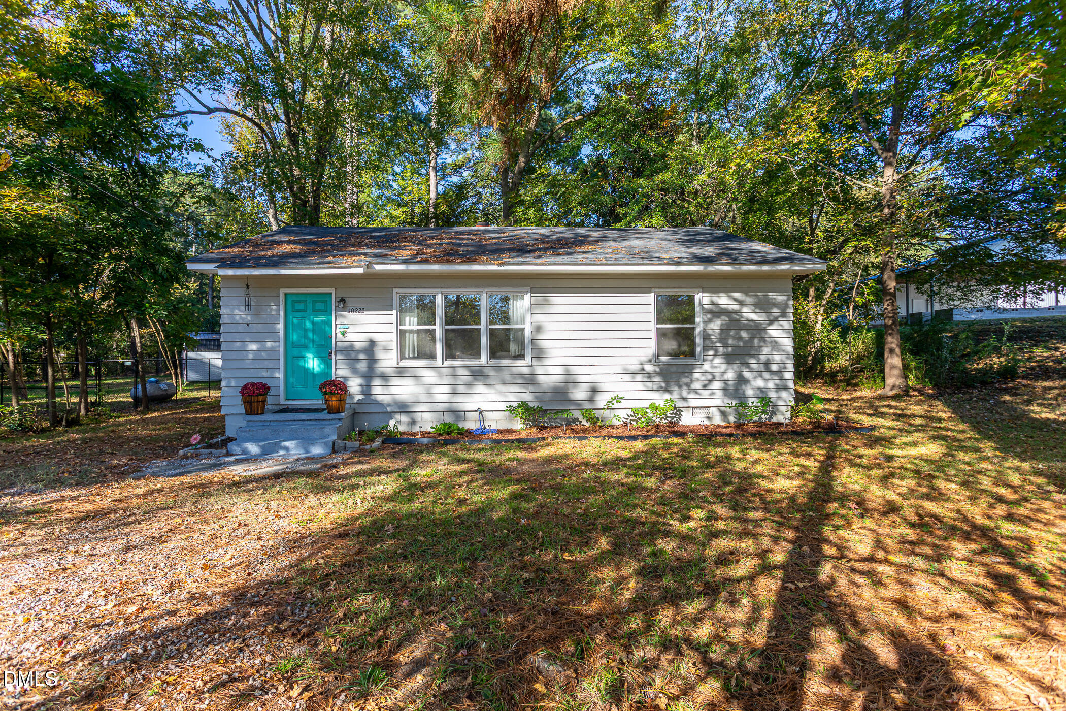 10222 South Chestnut Street Middlesex, NC 27557 - Photo 21 of 21 Ranch Home Exterior – Spacious Lot