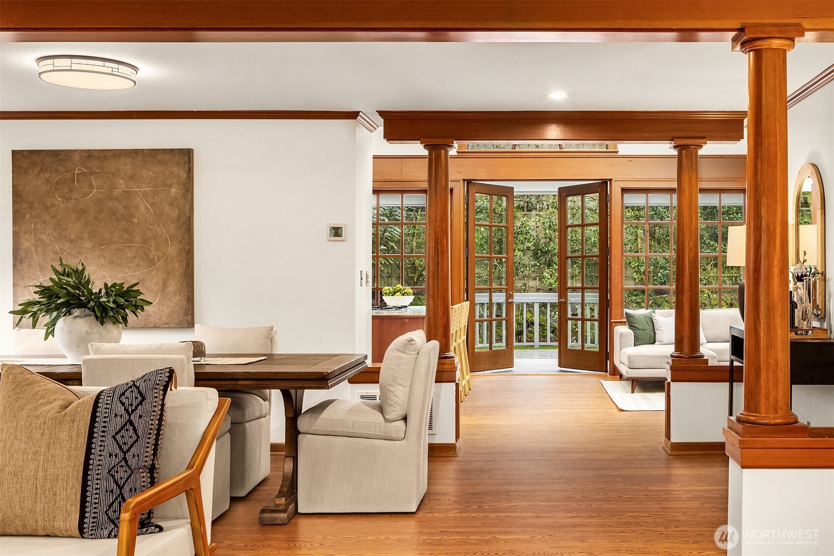 7016 28th Avenue Northeast Seattle, WA 98115 - Photo 7 of 32 a livingroom with furniture and floor to ceiling window