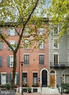 a car parked on the side of a street