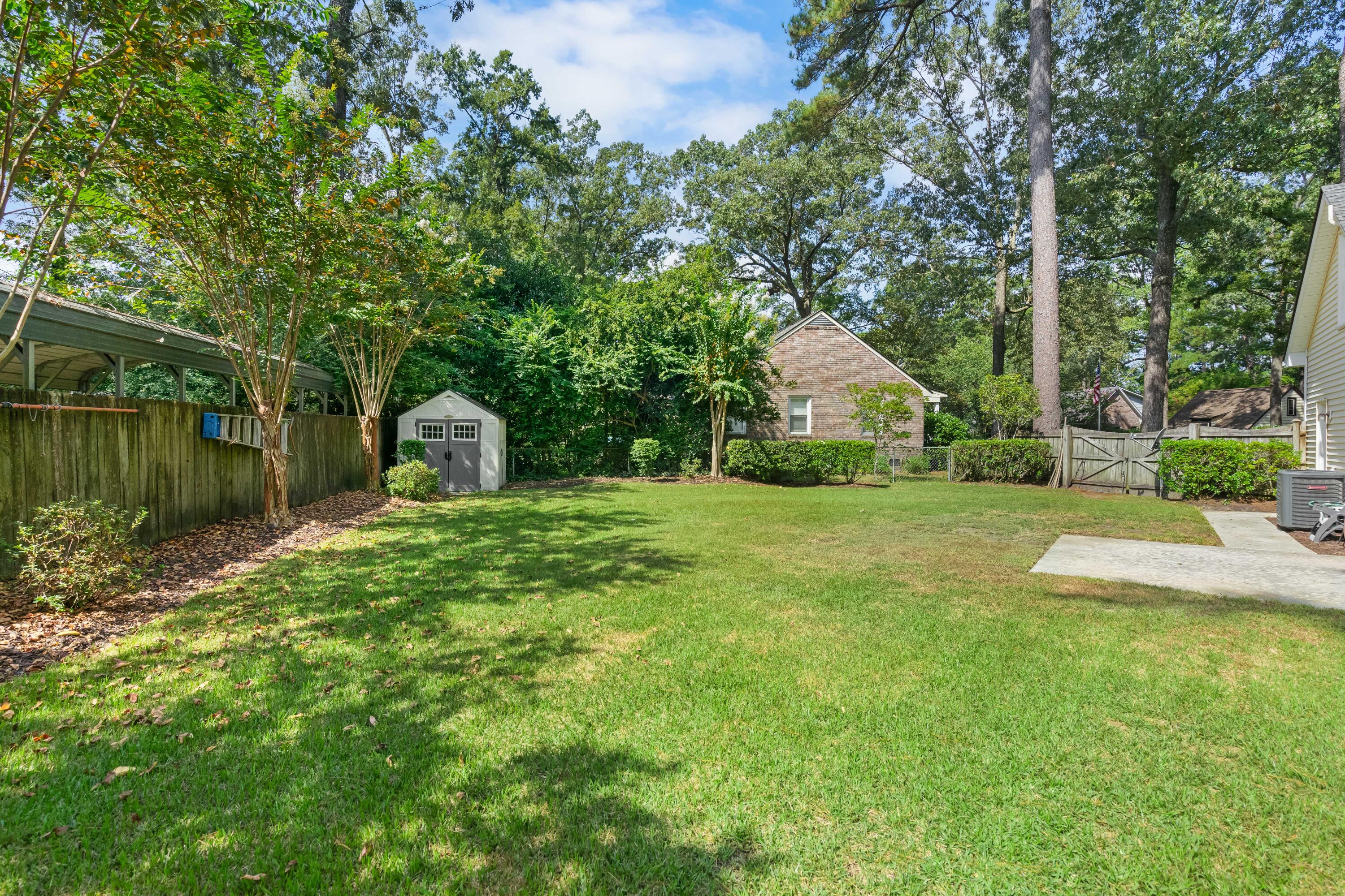 214 Sweetbriar Road Summerville, SC 29485 - Photo 49 of 57 Backyard from Left